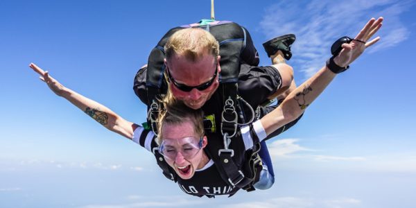 positive effects skydiving