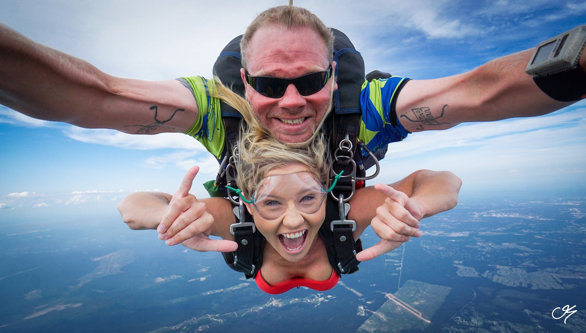 Tandem Skydiving Pictures