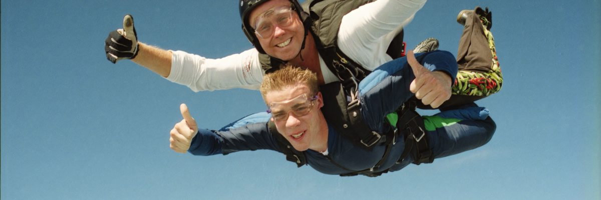 What skydiving says about you