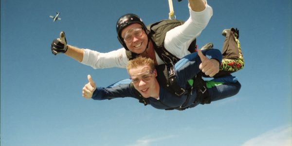 What skydiving says about you