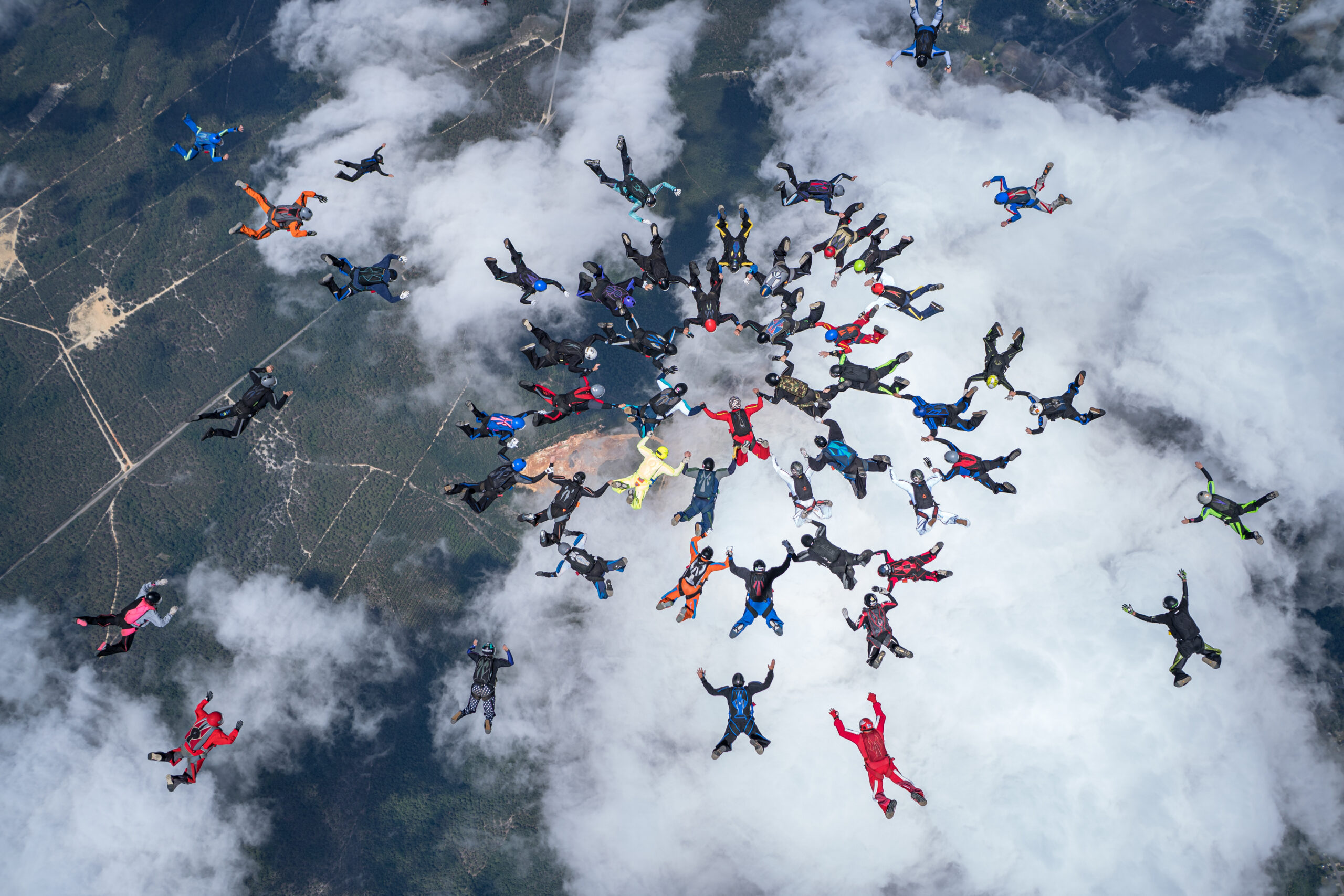 skydiving competition disciplines